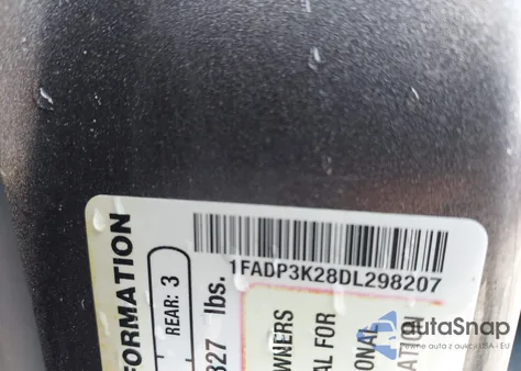 2013 Ford Focus Se from USA, damaged, VIN 1FADP3K28DL298207